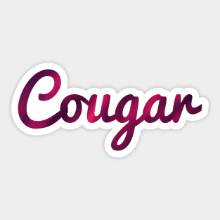 Cougar Sticker